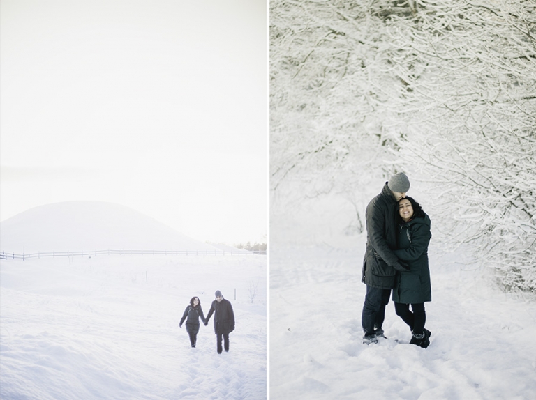 vinterbröllop, vinterfotografering, fotografera i snö, gamla uppsala, sara norrehed, www.saranorrehed.com