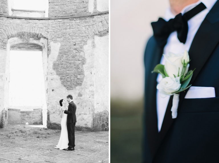 Bröllop Öland Borgholms Slottsruin av Bröllopsfotograf Sara Norrehed